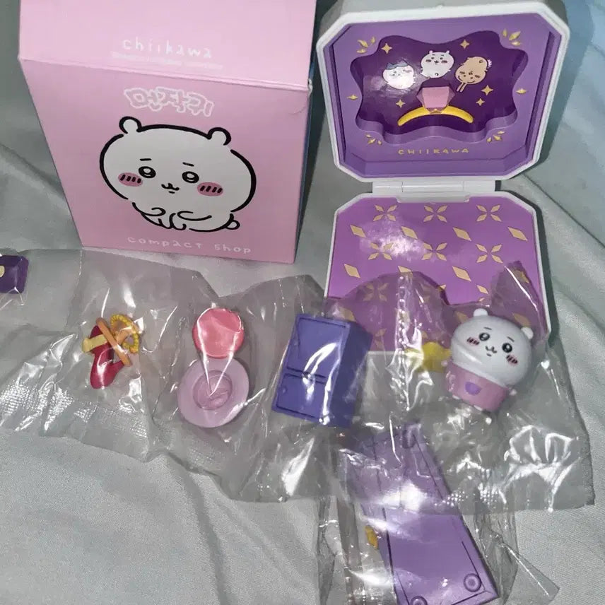 [BUNJANG] Cheekawa Compact Shop Accessory Box / 치이카와 먼작귀 컴팩트샵 (편집샵)