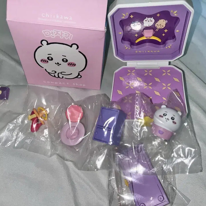 [BUNJANG] Cheekawa Compact Shop Accessory Box / 치이카와 먼작귀 컴팩트샵 (편집샵)