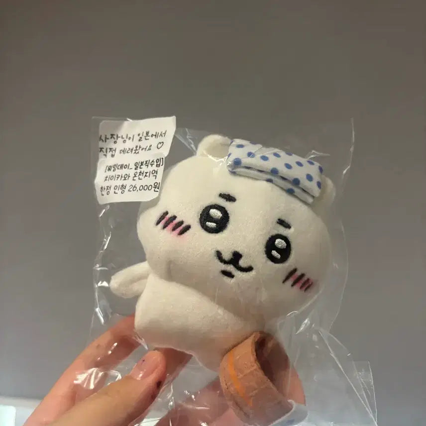 [BUNJANG] Chiikawa Onsen Limited Edition Plush / 치이카와 온천 지역 한정 인형 팔아용