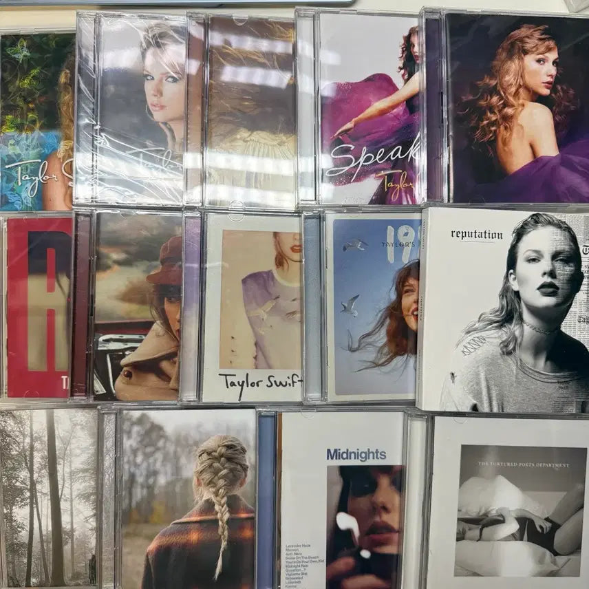 [BUNJANG] Taylor Swift Complete Discography CD Bundle Set (Sealed and Unsealed) / taylor swift 테일러 스위프트 CD 음반 판매