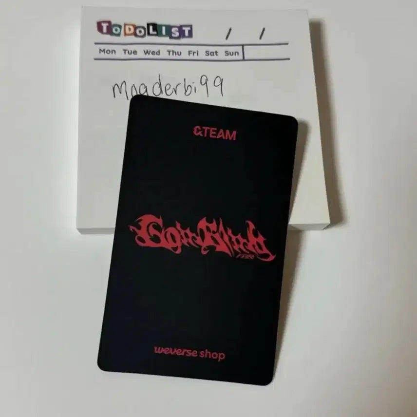 [BUNJANG] ENHYPEN EJ Photocard / 앤팀 의주 EJ 포카