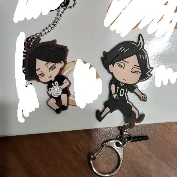[BUNJANG] Haikyuu!! Suna Acrylic Strap / 하이큐 스나 러버스트랩 판매