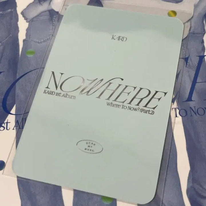 [BUNJANG] KARD J.seph Nowhere POB Photocard / KARD J.seph nowhere 제이셉 디어마이뮤즈 미공포 포카 포토카드 photo card poca