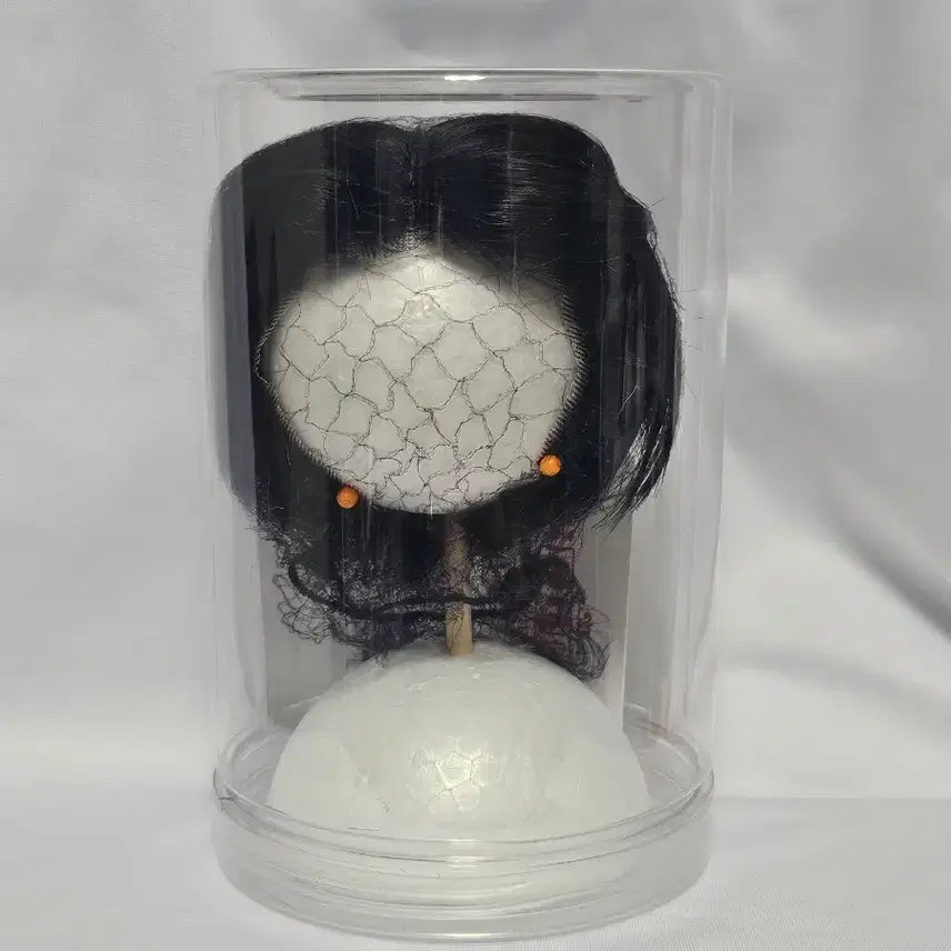 [BUNJANG] LUTS 8-9 inch BJD Wig Black / 75bjd 구관 8-9인치 가발 루츠 LUTS SDW 616 블랙