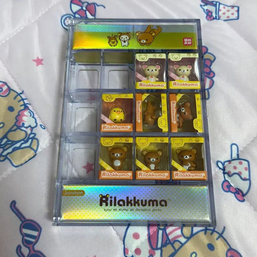 [BUNJANG] Rilakkuma Rice Grain Figure Bundle Set / 리락쿠마 쌀알피규어 일괄 세트