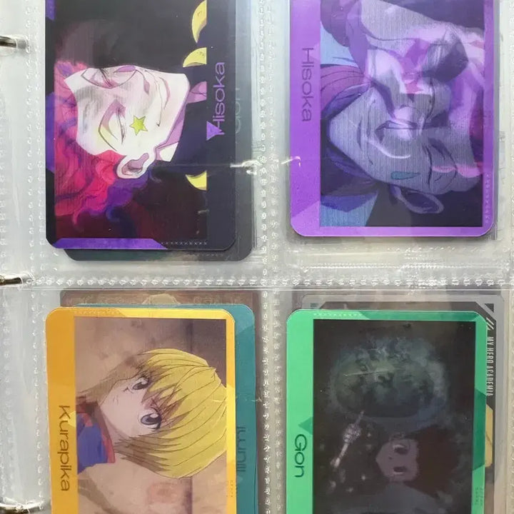 [BUNJANG] Hunter x Hunter Lenticular Photocard Set (7 Types) / 헌터x헌터 팝업 렌티큘러 포토카드 7종