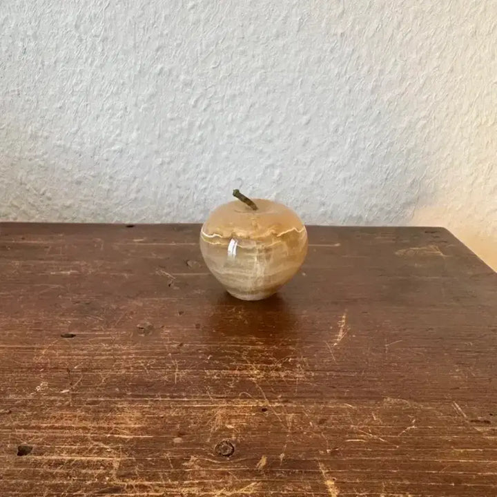 [BUNJANG] Vintage Natural Stone Apple Paperweight Germany / 독일)빈티지 천연석 사과 문진