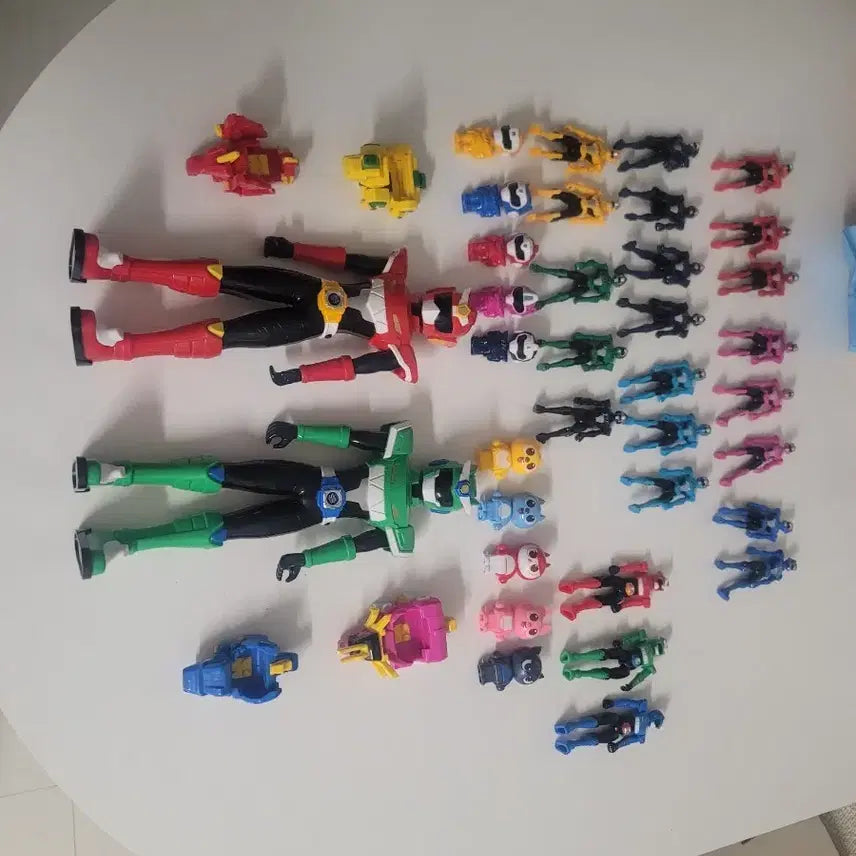[BUNJANG] Mini Force Figure Bundle Set / 미니특공대 피규어일괄
