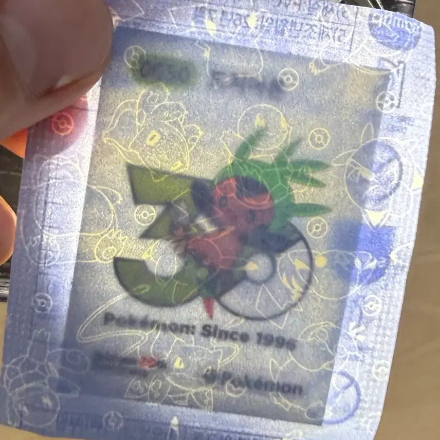 [BUNJANG] Dochimaron 30th Anniversary Pokémon Sticker (Sealed) / 도치마론 띠부실 30주년 포켓몬(미개봉)