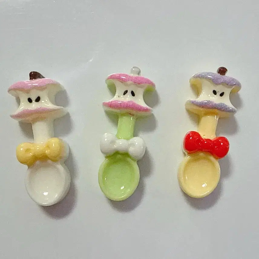 [BUNJANG] Apple Mini Spoon Set (3 Types) / 사과 미니 스푼 3종 세트