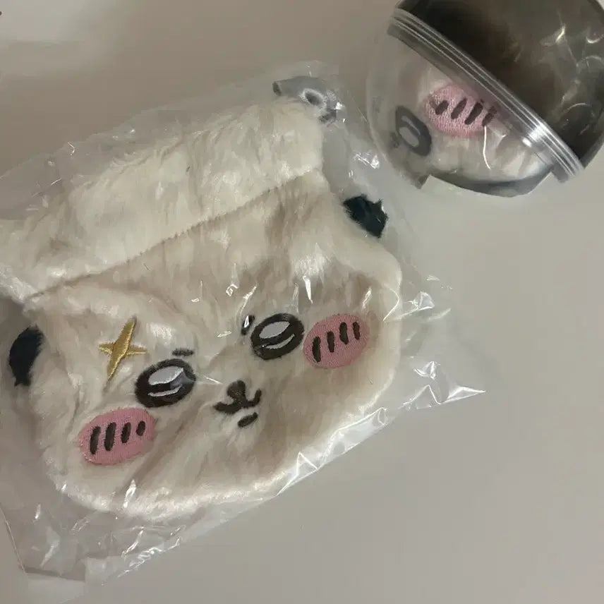 [BUNJANG] Cheekawaii Pouch Gacha Series 2 Rakko / 치이카와 복조리 페이스 파우치 가챠 2탄 랏코