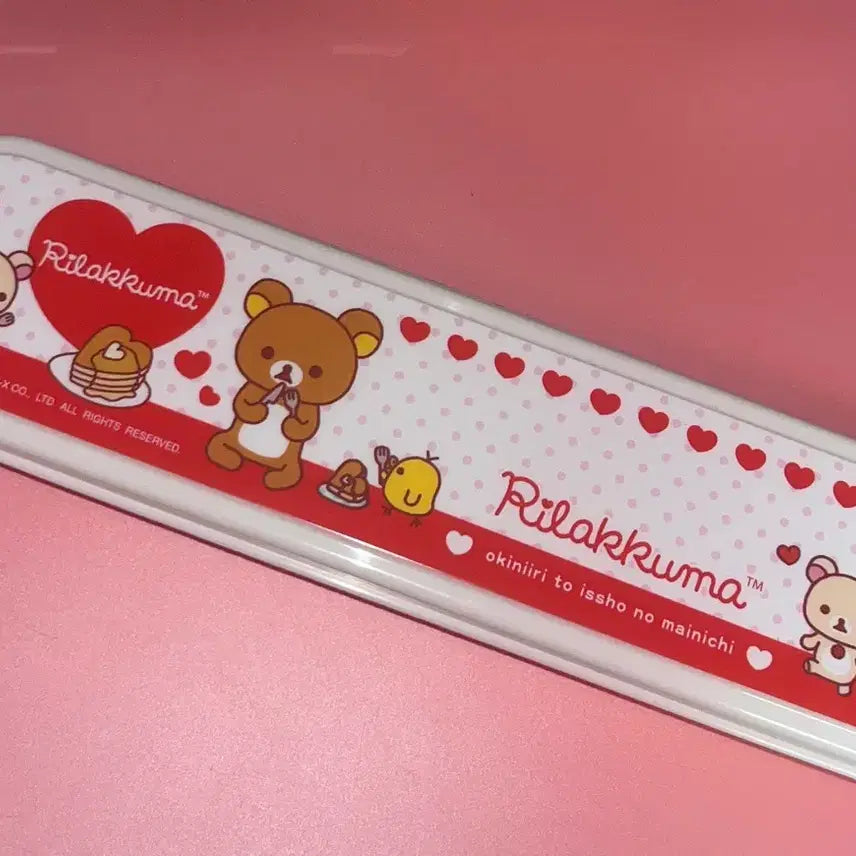 [BUNJANG] San-X Rilakkuma Vintage Storage Container / 고전 산엑스 리락쿠마 식기 보관통 필통