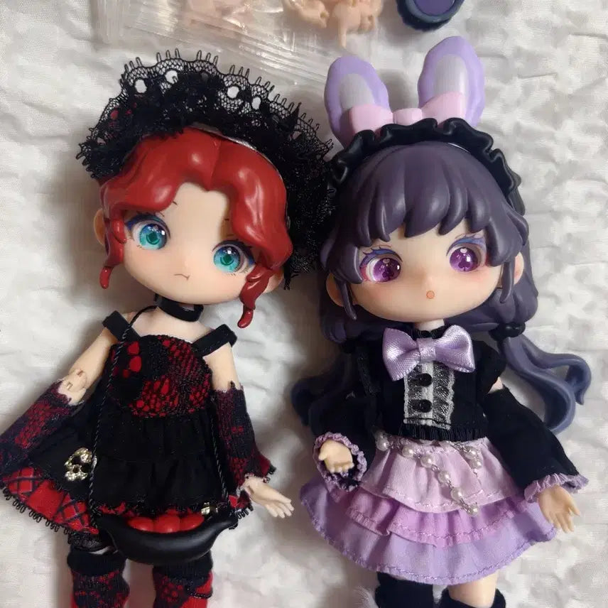 [BUNJANG] Riroro BJD Doll 2 Body Set (Opened) / RIRORO 리로로 bjd 관절인형 인형 2체 일괄 개봉