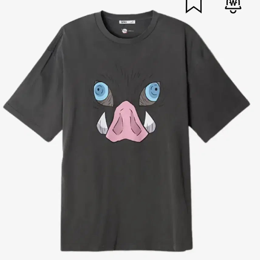 [BUNJANG] SPAO Demon Slayer Inosuke T-shirt / [스파오] 귀멸의 칼날 이노스케 티셔츠 S