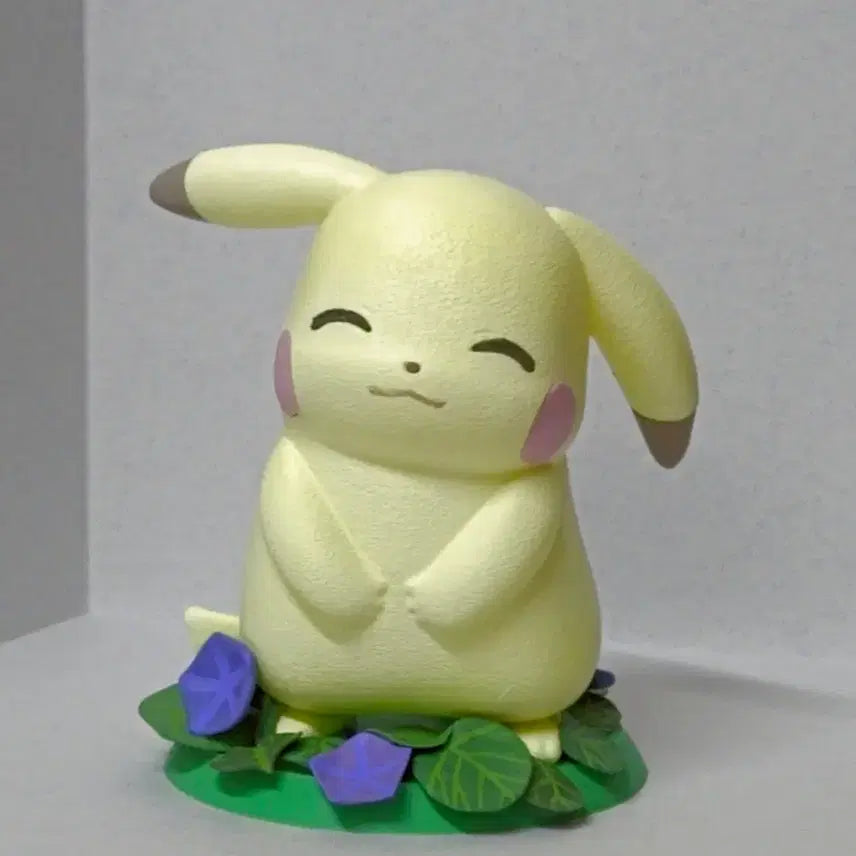 [BUNJANG] Pikachu Chuba Chuba Figure (3D Print + Clay) / 피카츄 창백카츄 포코피아