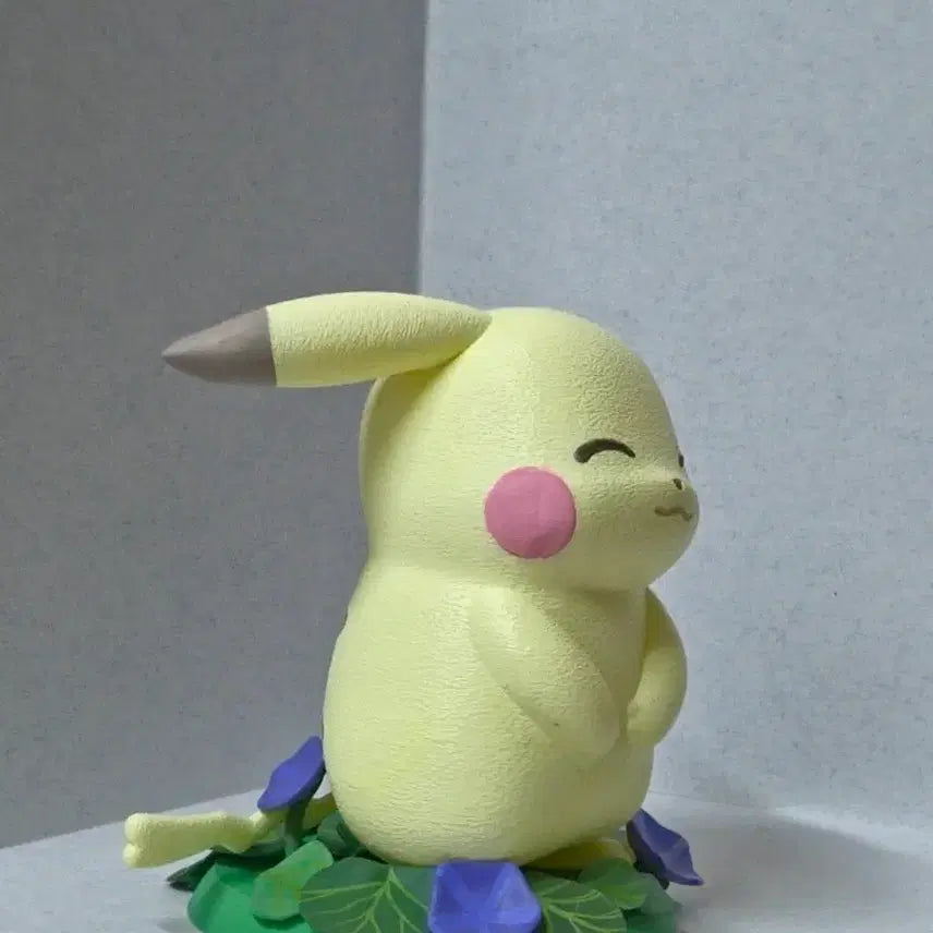 [BUNJANG] Pikachu Chuba Chuba Figure (3D Print + Clay) / 피카츄 창백카츄 포코피아