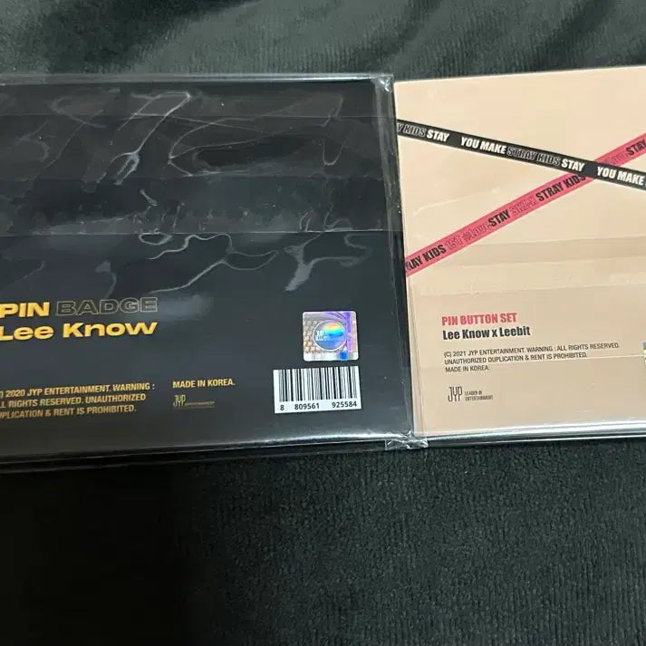 [BUNJANG] Stray Kids Leeknow Pin Badge Set Bundle / (일괄) 리노 핀뱃지 세트 스트레이키즈 leeknow 스키즈