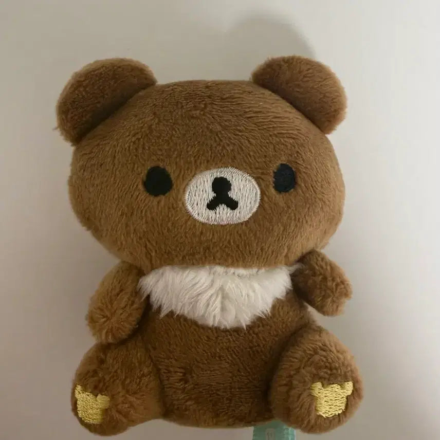 [BUNJANG] Rilakkuma Brown Bear Plush Keychain / 리락쿠마 갈색 곰돌이 인형 코구마 차이로이 코리락쿠마 테노리 키링 산엑스
