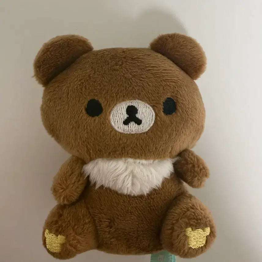 [BUNJANG] Rilakkuma Brown Bear Plush Keychain / 리락쿠마 갈색 곰돌이 인형 코구마 차이로이 코리락쿠마 테노리 키링 산엑스