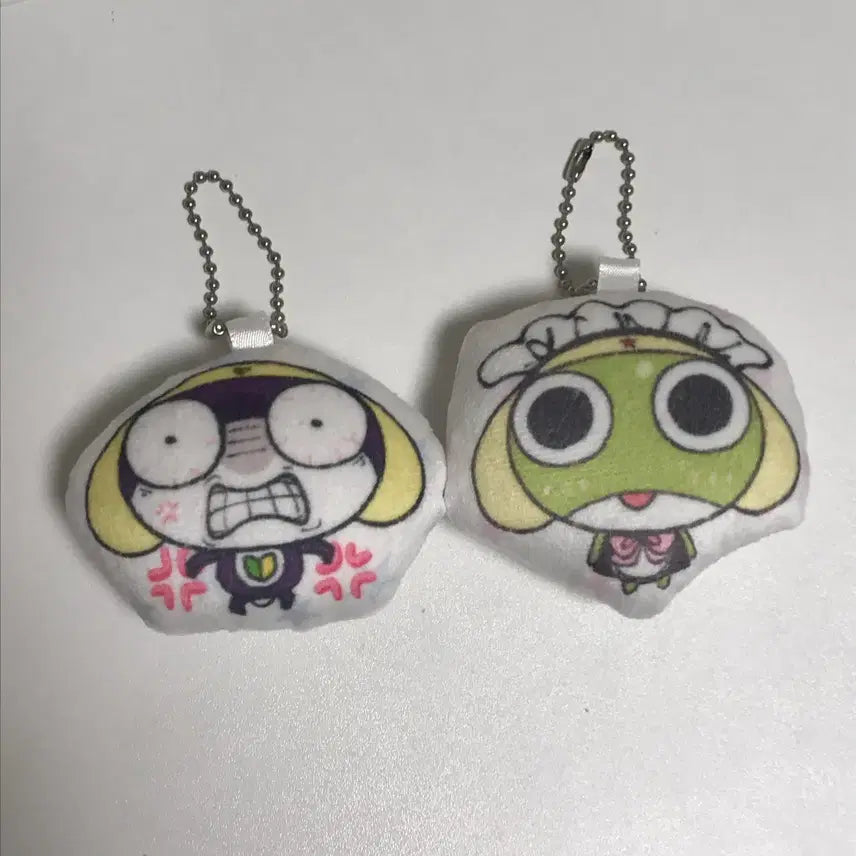 [BUNJANG] Hiruru Keroro Tamama Cushion Keyring Bundle Set / 히루루님 통판 케로로 타마마 쿠션키링 일괄