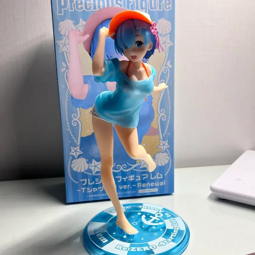 [BUNJANG] Re:Zero Rem Precious Figure Renewal Version / 리제로 렘 프레셔스 티셔츠 피규어 리뉴얼 버전