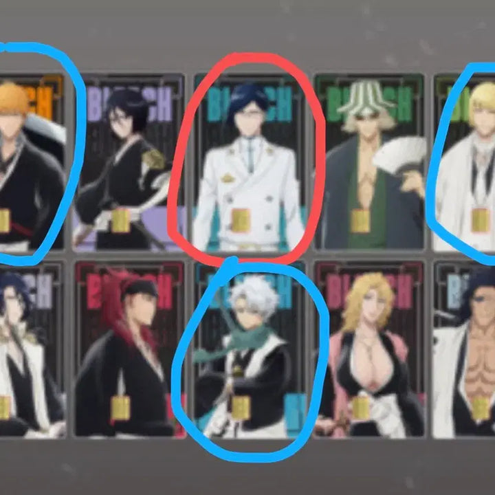 [BUNJANG] Bleach Collaboration Cafe Collectible Stickers, Posters, Card Stickers / 블리치 콜라보 카페 띠부씰 , 포스터 , 카드스티커 교환