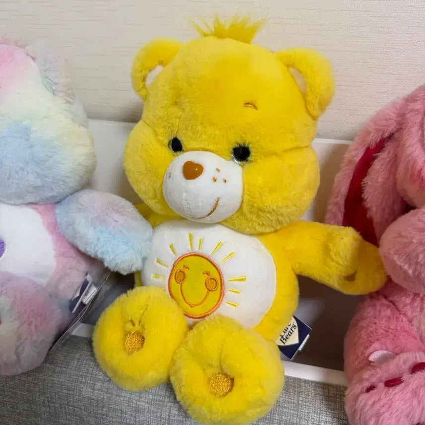 [BUNJANG] Care Bears Funshine Bear 30cm Plush / 케어베어스 펀샤인 베어 30cm 인형