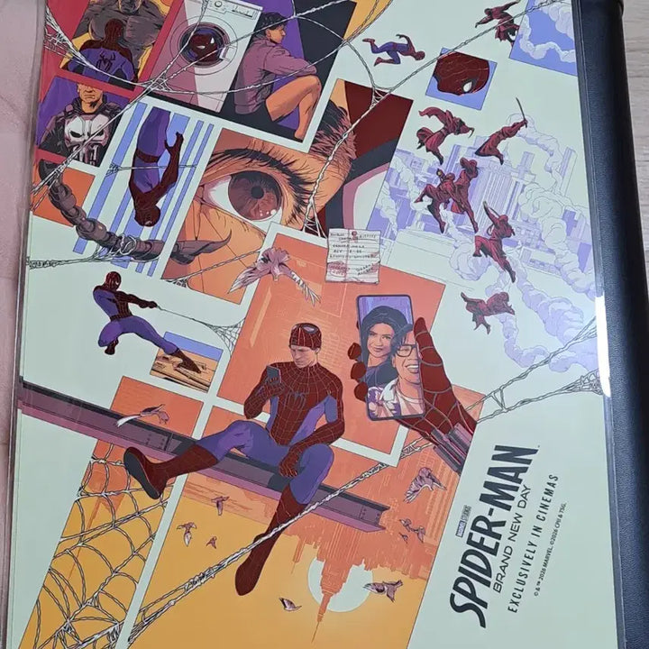 [BUNJANG] Spider-Man 7th Week Collage Poster A3 / 스파이더맨 7주차 콜라주 포스터 A3