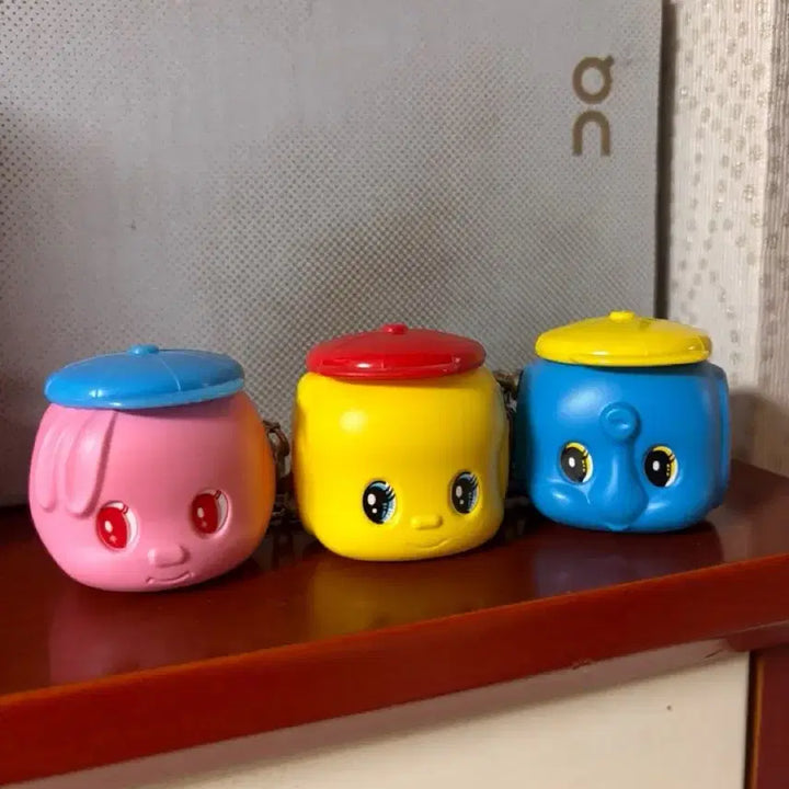 [BUNJANG] Fuewki Face Keychain Set (3 Types) / 후에키 얼굴 키링 3종 일괄