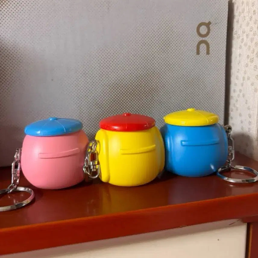 [BUNJANG] Fuewki Face Keychain Set (3 Types) / 후에키 얼굴 키링 3종 일괄