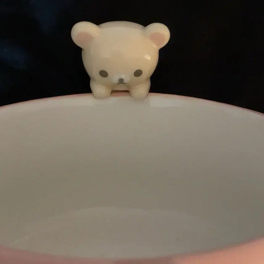 [BUNJANG] Rilakkuma Pink Soup Cup / (새상품) 코리락쿠마 핑크 스프컵