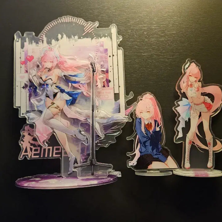 [BUNJANG] AIMEZ Unofficial Acrylic Diorama Set / 명조 에이메스 비공식 아크릴 3종 팝니다!