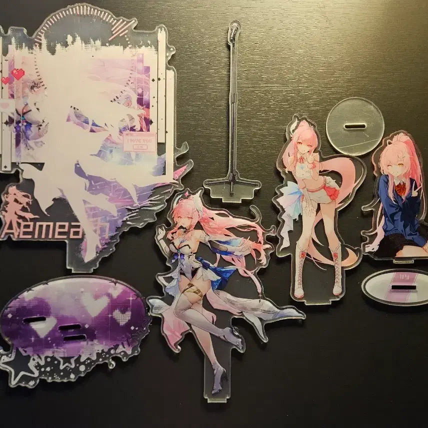 [BUNJANG] AIMEZ Unofficial Acrylic Diorama Set / 명조 에이메스 비공식 아크릴 3종 팝니다!