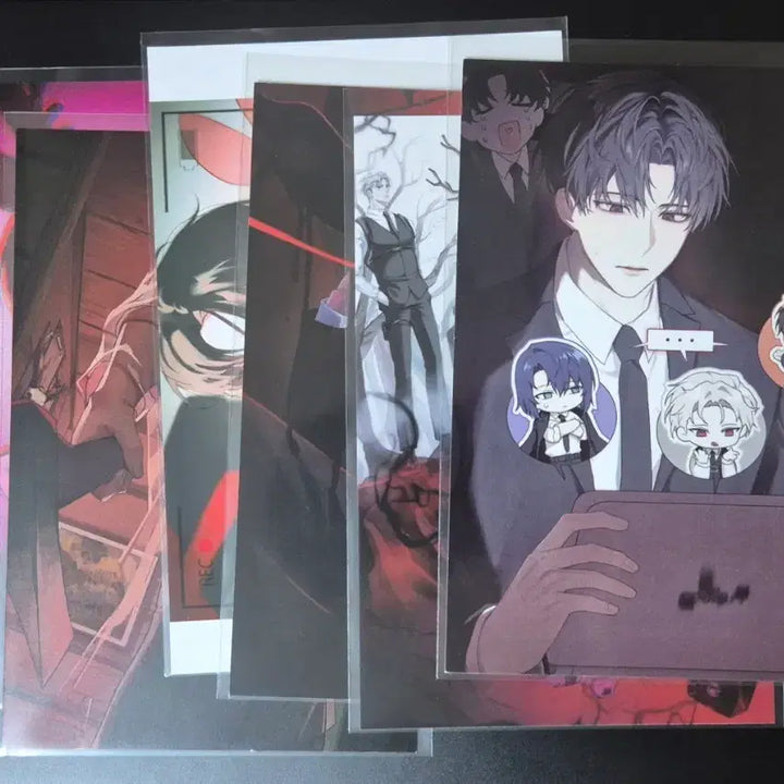 [BUNJANG] Kim Soleum Postcard Bundle Set / 괴담출근 비공굿 김솔음 엽서 일괄 판매