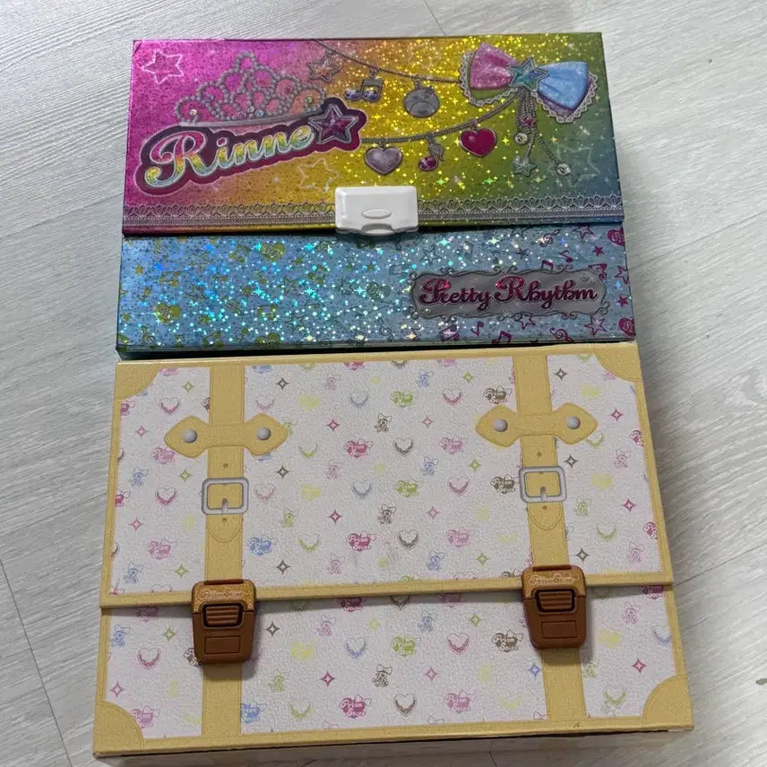 [BUNJANG] Prism Stone Trunk Set with Prism Stone Approx. 90 pcs / 프리즘스톤 트렁크 트레이2개+프리즘스톤 약 90개 린네 일괄