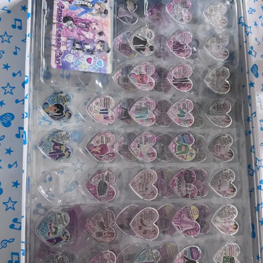 [BUNJANG] Prism Stone Trunk Set with Prism Stone Approx. 90 pcs / 프리즘스톤 트렁크 트레이2개+프리즘스톤 약 90개 린네 일괄