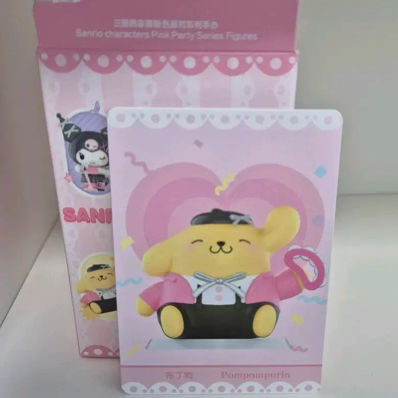 [BUNJANG] Pop Mart Sanrio Pompompurin Figure / 팝마트 핑크파티 산리오 폼폼푸린 피규어