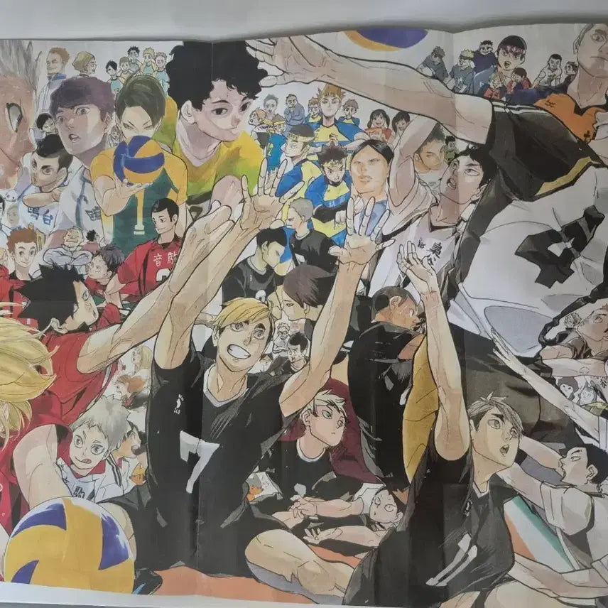 [BUNJANG] Haikyuu!! Illustration Poster / 하이큐 일러스트 포스터
