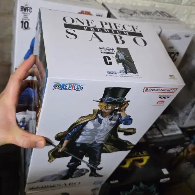 [BUNJANG] Banpresto One Piece Sabo Metallic Version Figure / (번장최저가미개봉)반프레스토 프리미엄 원피스 사보 메탈릭버젼 피규어 칼박
