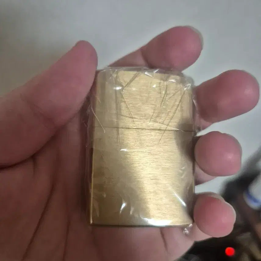 [BUNJANG] Zippo Lighter Horse Hoof Pattern Gold Green / 지포 라이터 말발굽 패턴 금장 녹색 팝니다
