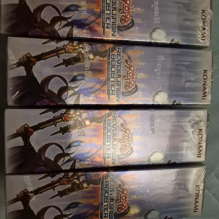 [BUNJANG] Yu-Gi-Oh! Revolution Booster Packs / 급처 유희왕 레볼루션 부스터 4 박스 일괄로 팝니다