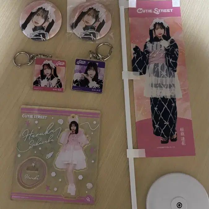 [BUNJANG] Cutestreet Q-st Sakuraba Haruka Parutang Bundle Set / 큐티스트리트 큐스토 사쿠라바 하루카 파루땅