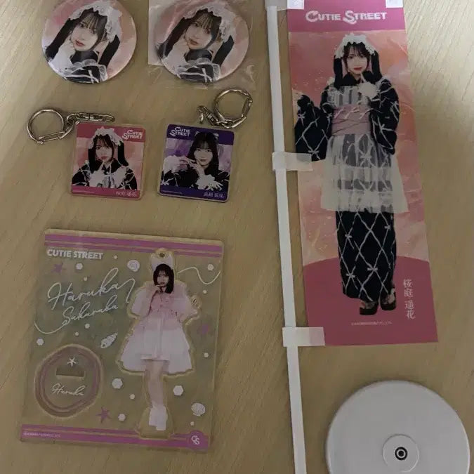[BUNJANG] Cutestreet Q-st Sakuraba Haruka Parutang Bundle Set / 큐티스트리트 큐스토 사쿠라바 하루카 파루땅