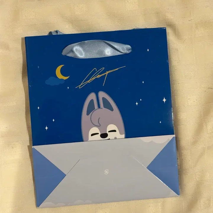 [BUNJANG] Stray Kids Wolfchan Shopping Bag / 스트레이키즈 스키즈 스키주 일본 gigo 쇼핑백 울프찬 straykids skz shopping bag wolfchan