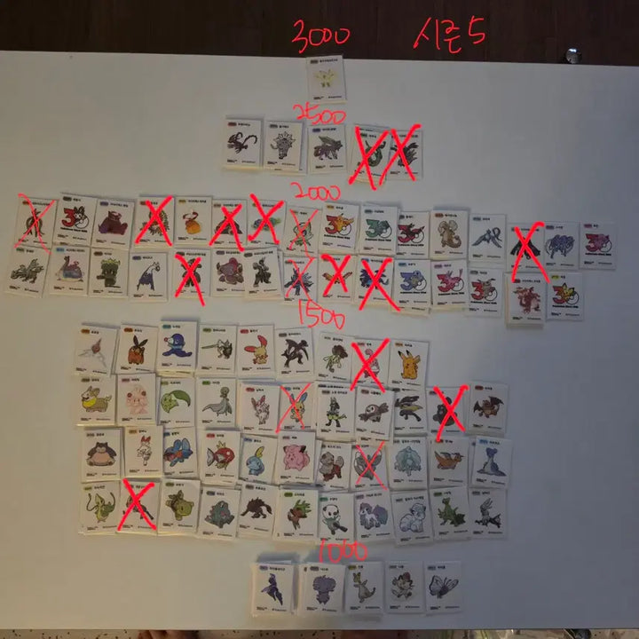 [BUNJANG] Pokemon Bread Stickers / 포켓몬 띠부씰 판매, 교환합니다.