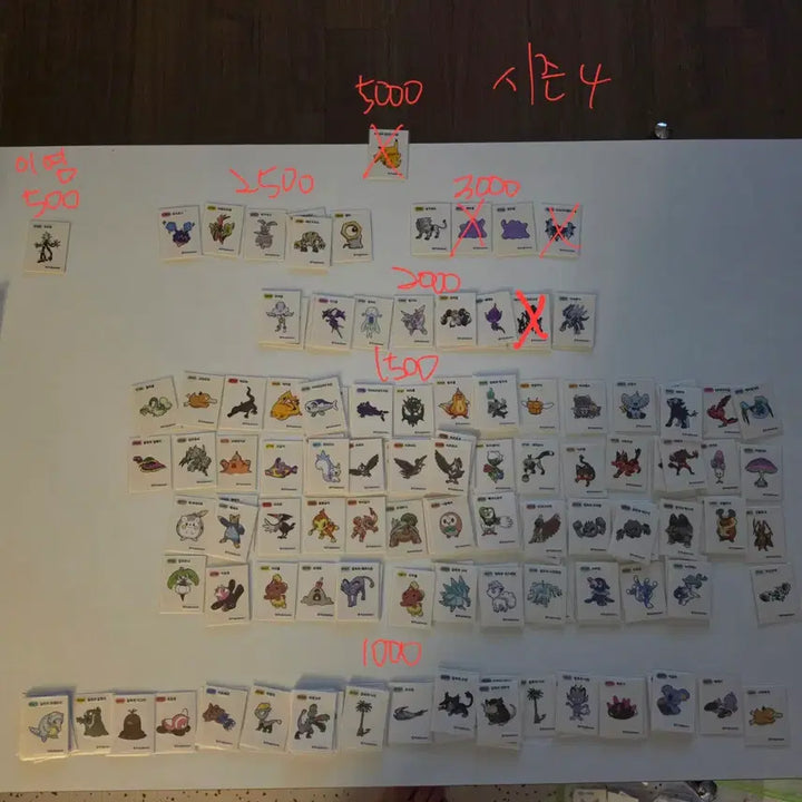 [BUNJANG] Pokemon Bread Stickers / 포켓몬 띠부씰 판매, 교환합니다.