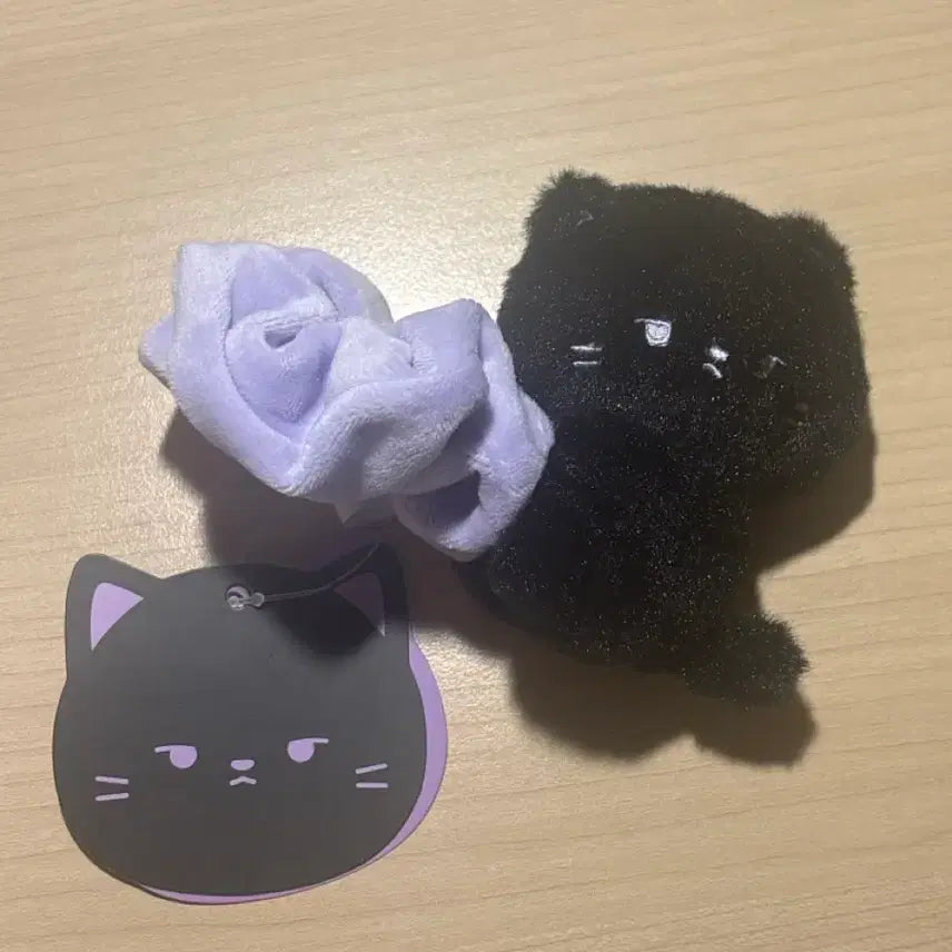 [BUNJANG] Monsta X Monmungchi Changkyun Nyangkyun Scrunchie / 몬엑 몬뭉치 창균 냥균이 스크런치