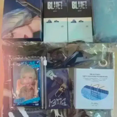 [BUNJANG] Sunmi Blue Broadcast Photocard Bundle Set / Sunmi Blue 선미 음중 미팬 역조공+포카 양도합니다.