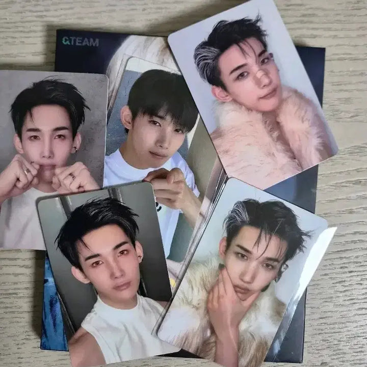 [BUNJANG] &amp;TEAM Jo Mark On Me Photocard Set (Includes 2 Lenticulars) / 앤팀 jo 조 mark on me 마크온미  포카세트 (렌티큘러 2개포함)