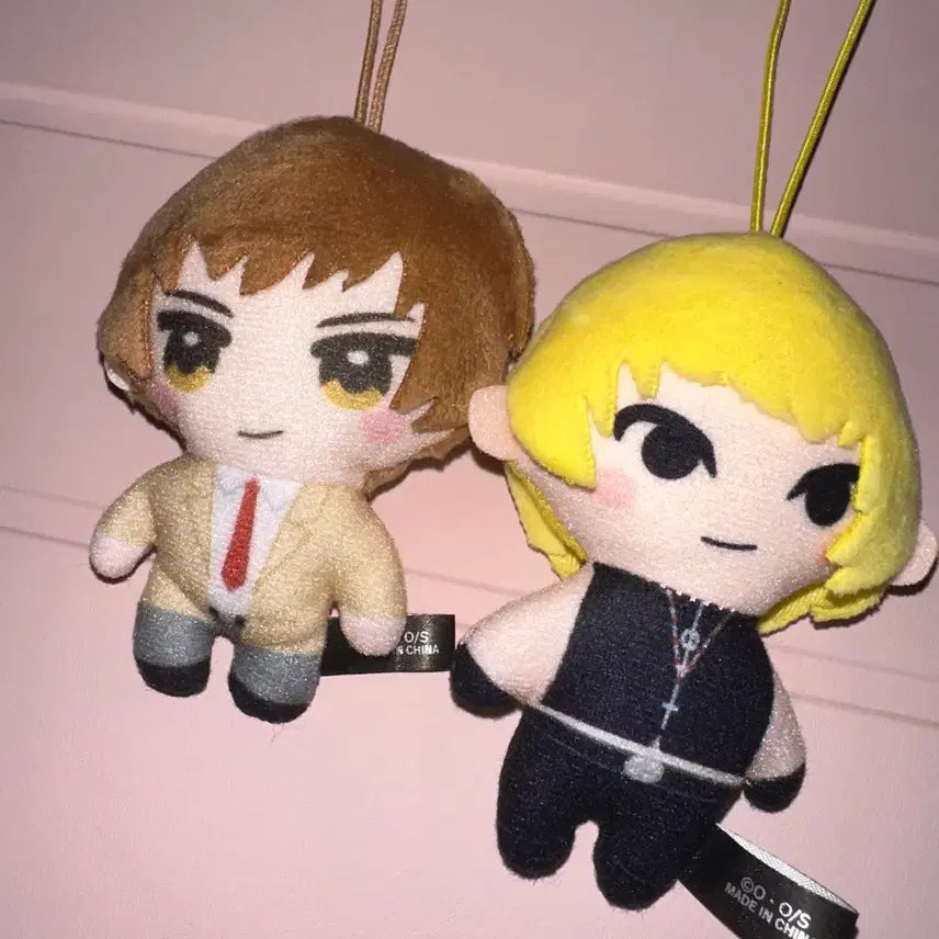 [BUNJANG] Death Note Kapuco Friends Plush Set - Light &amp; Mello / 데스노트 카푸코 프렌즈 누이 라이토 멜로 일괄